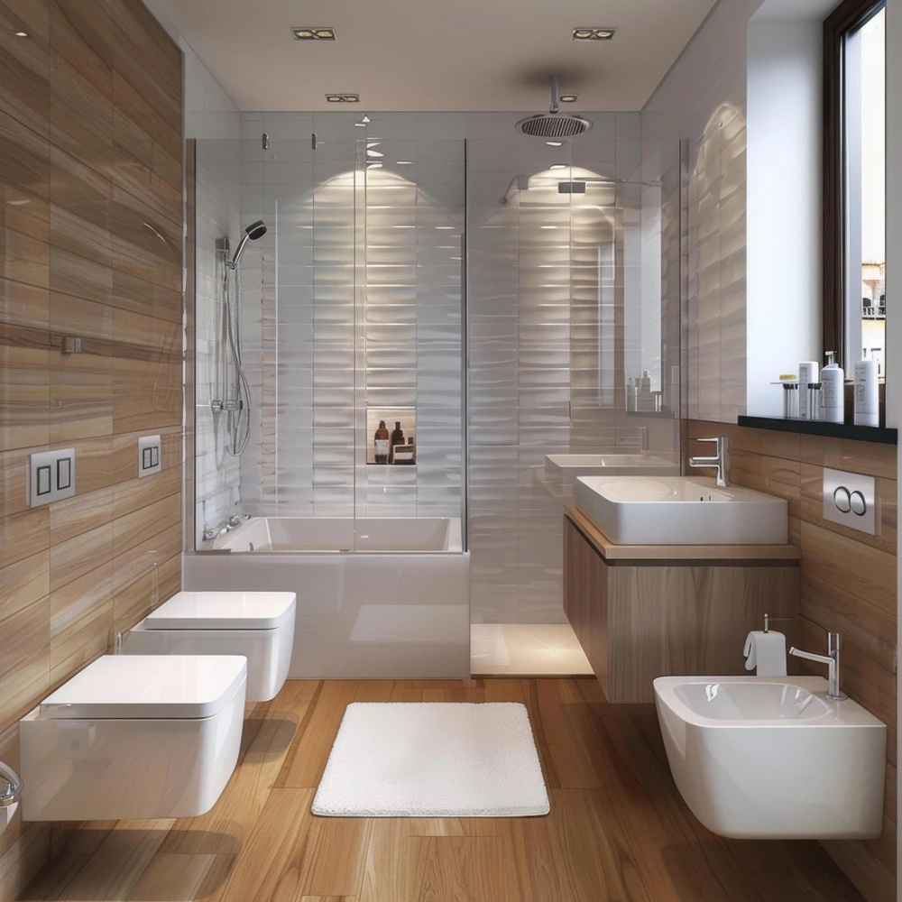 baño reformado completo